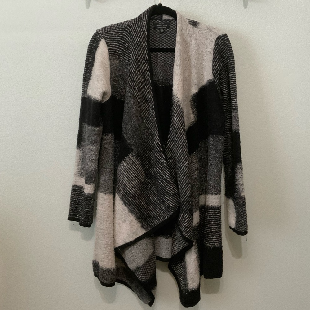 Lucky Brand Open Cardigan Sweater 1X